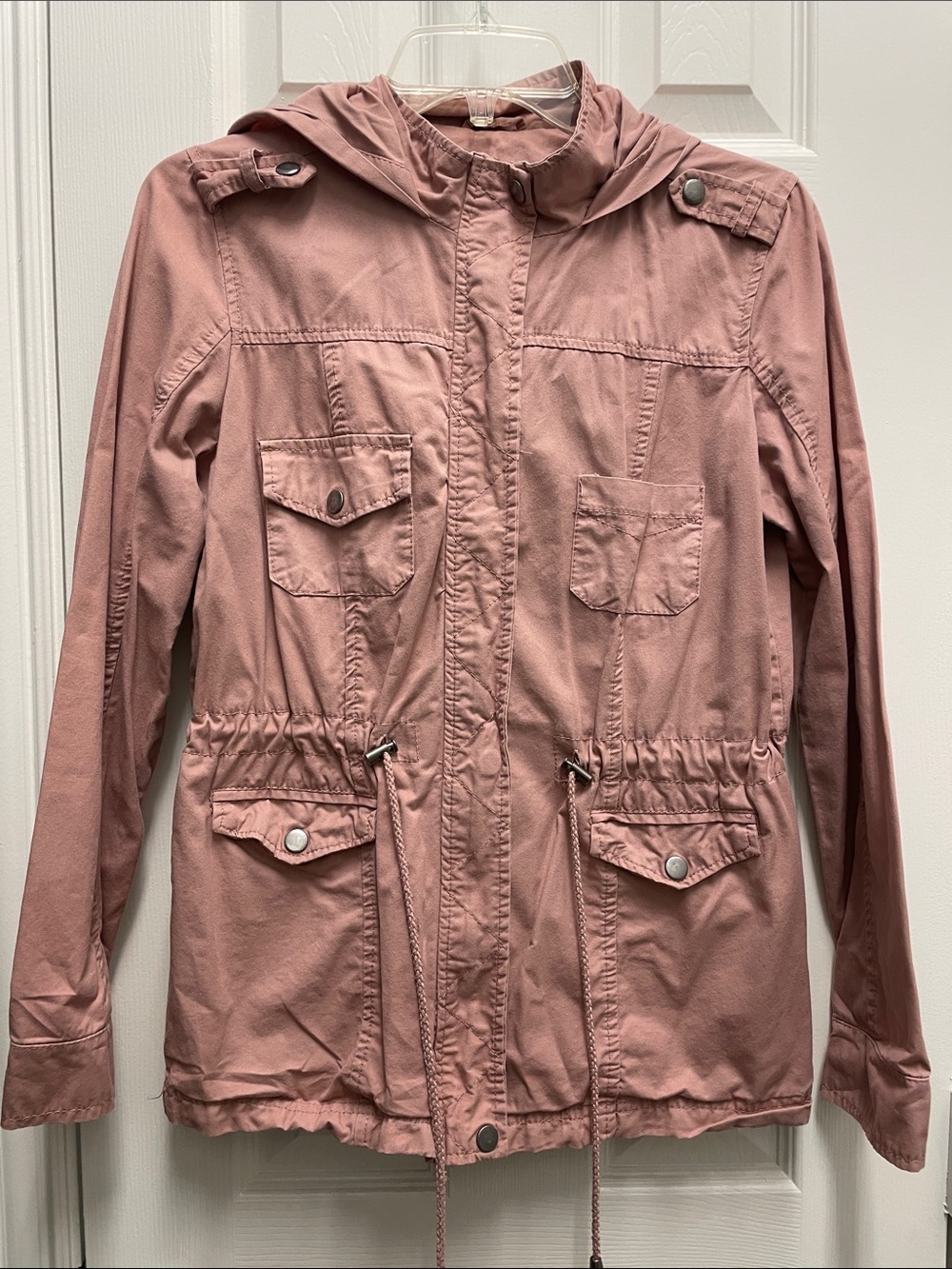 New Look Dusty Rose Utility Anorak Jacket
